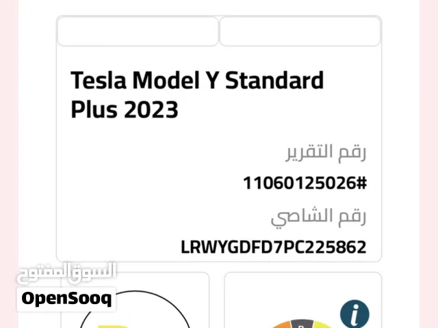 2023 تيسلا موديل Y Standard Range