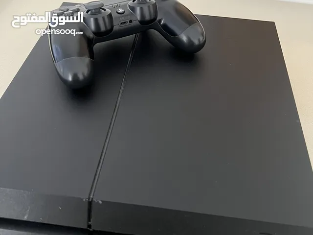 PS4 with a controller