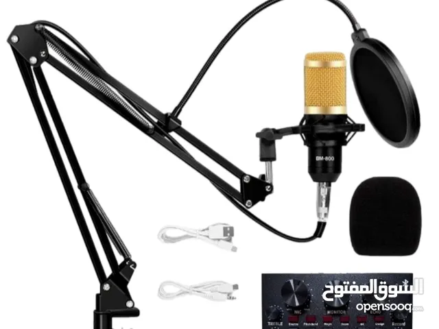 Condenser microphone With V8 sound card