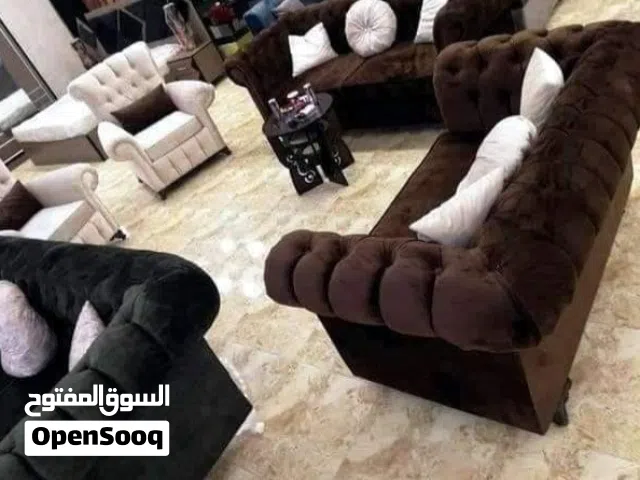 كنب اطقم كنب 7 مقاعد جميع الاوان بأفضل الأسعار بالمملكه متوفر لدينا خدمة التوصيل