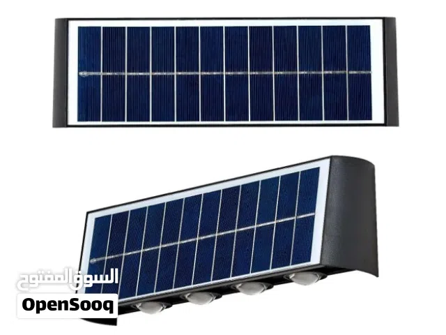 Solar Wall Light 40W / 30W - كشاف جداري شمسي 40 واط / 30 واطكشاف جداري شمسي 40W و30W إنارة خارجية