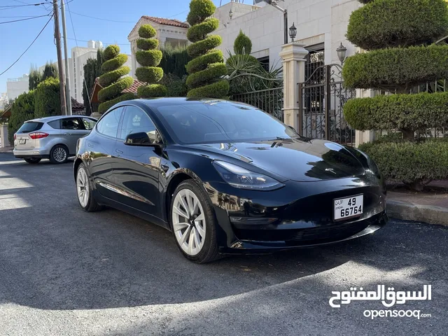تيسلا مودل3 2022 اعلى صنف سعر حرق Tesla model 3 long range dual motor