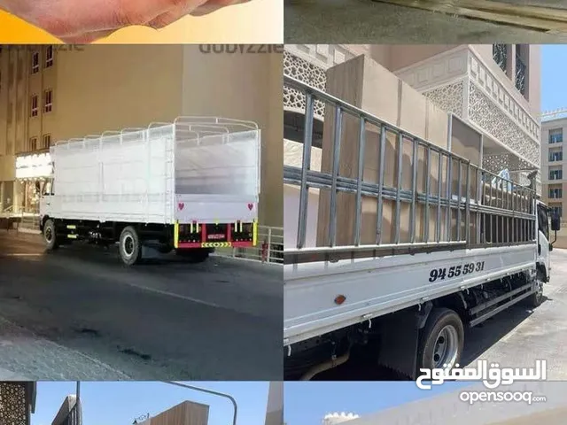 نقل عفش وفك وتركيب بأدارة عمانيه 3طن و7طن و10طن