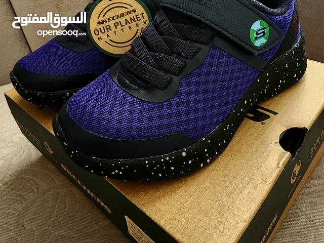 حذاء سكيتشرز أصلي للأطفال مقاس 27 جديد