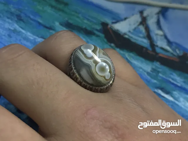 خاتم عقيق اصلي