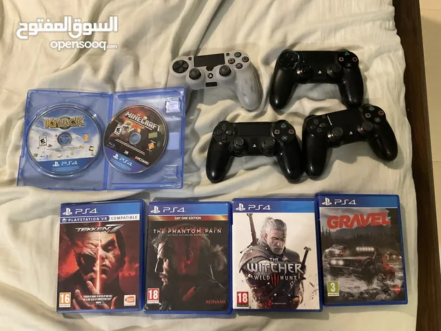 PS4 With Games and camera