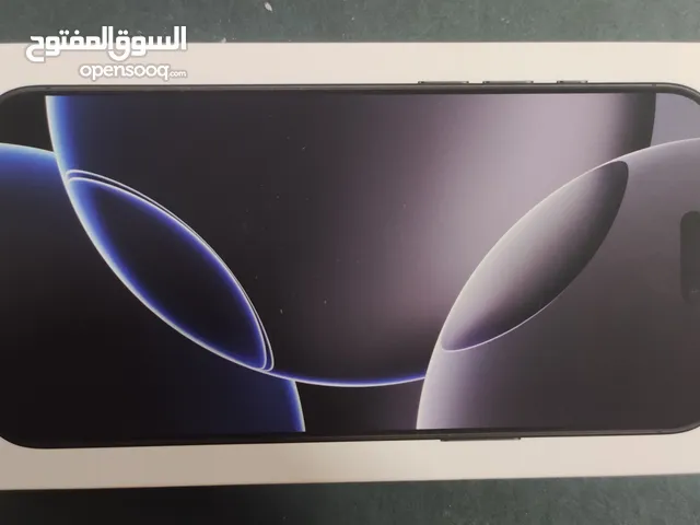 Brand new iphone 16 pro max no open box black colour 256 GB