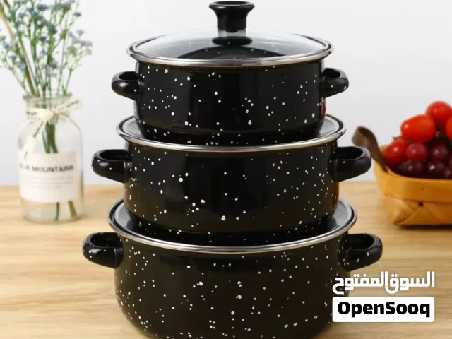 طقم قدور 3للطهي