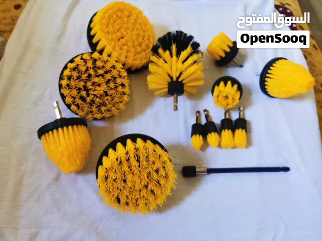 مجموعه متكاملة من الفرشات للتنظيف و التلميع يتركب في دريل