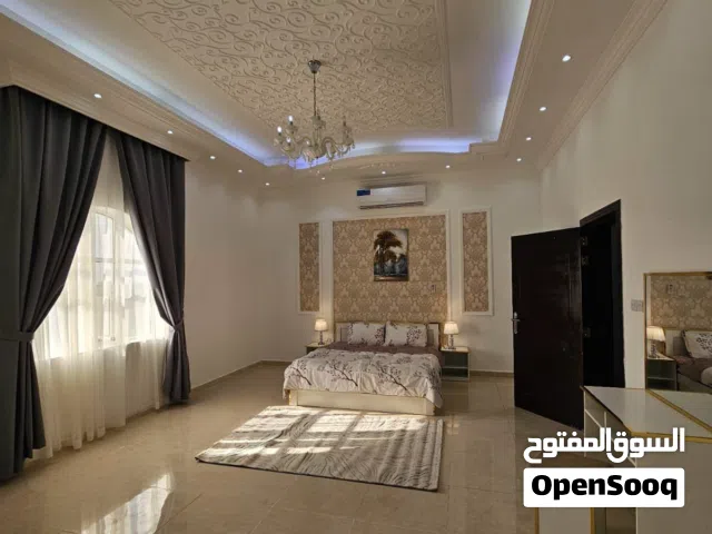للإيجار غرفه و صاله مفروشة vip في منطقة فلج هزاع المرور