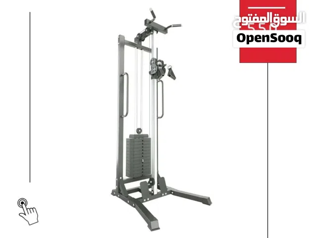 جهاز كيبل الأصلي متعدد الاستخدام  تمارين صدر وظهر وذراعين بأمان وجودة عالية بالبيت