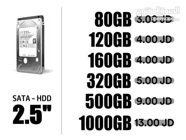 هاردسك حجم صغير للابتوب والبلايستشن HDD ع الفحص