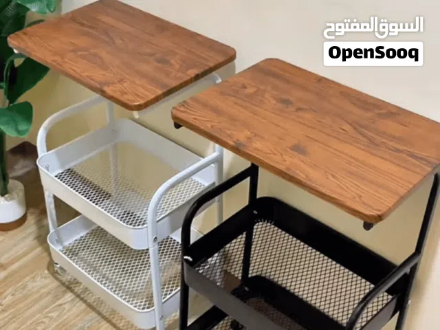 طاولة جانبية متحركة متعددة الاستخدام