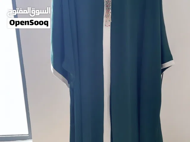 دراعه خضراء أنيقه للمناسبات التقليديه والحفلات
