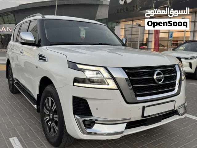 NISSAN PATROL LE PLATINUM V8 BIG ENGINE 2020 MODEL GCC FREE ACCIDENT ORIGINAL PAINT LOW MILEAGE