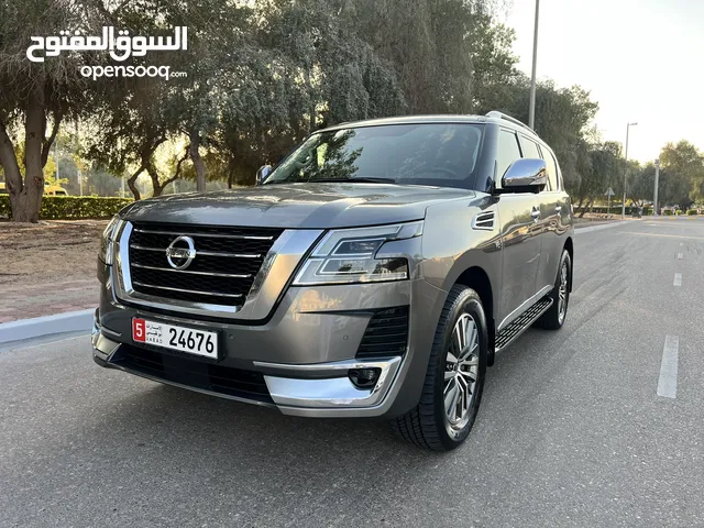 نيسان بترول بلاتينيوم مكينه الكبيره V8 خليجي موديل 2020، صبغة وكالة كامل شرط الفحص