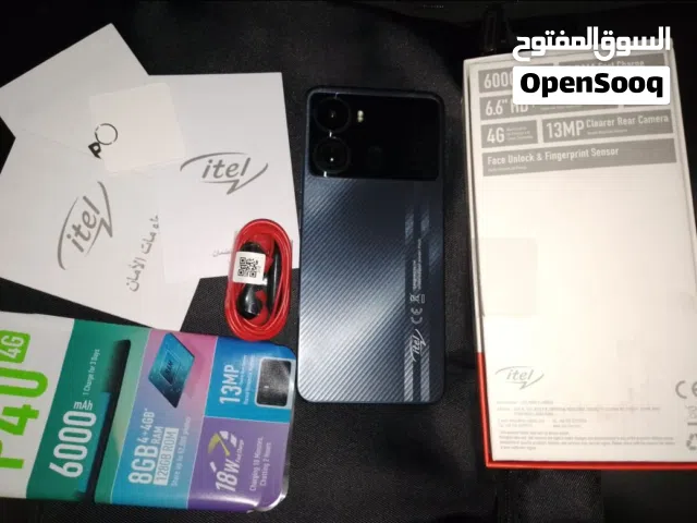 موبايل بحالة ممتازة جدا معدن itel p40 4g
