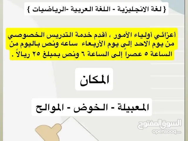 English Teacher in Muscat