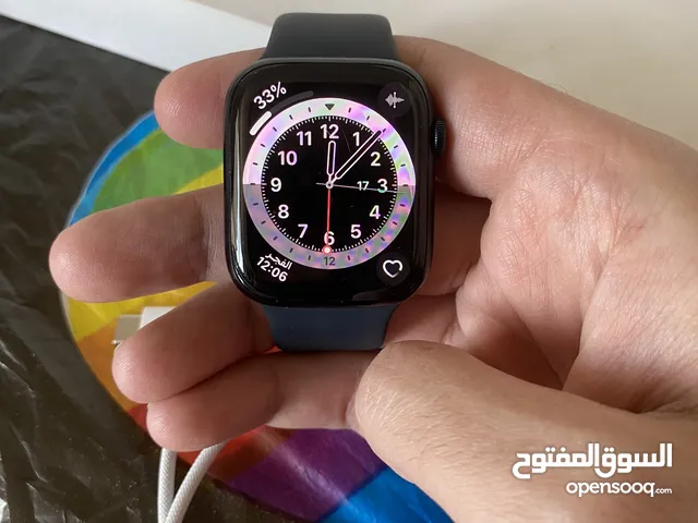 ساعة ابل جيل التاسع حجم 45 ضمان ماستر