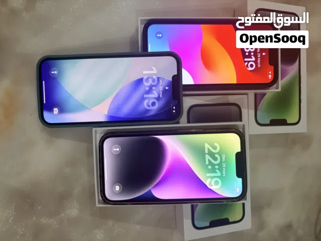 3 iphone 14 normal 3750 !!!!   jamais ouvert koulchi 5dam 83% htal 88%