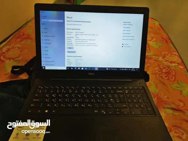Dell Inspiron 3000 series Core i3... Window 10 pro