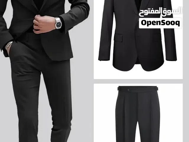 بدله رسميه اللون اسود وبوني وازرق