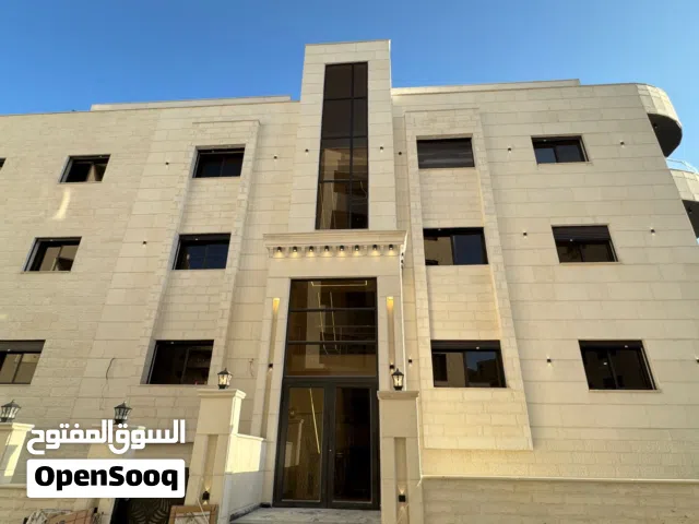 شقة سوبر ديلوكس 150م طابق الارضي باطلالة مميزة في الجبيهة قرب مدارس الابداع التربوي