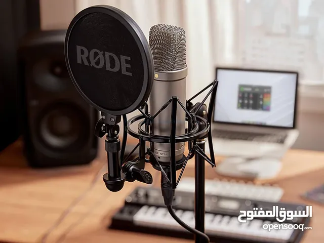 مايكرفون Rode NT1-A بحالة الجديد استعمال بسيط
