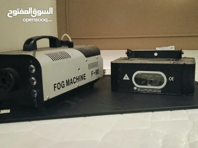 Smoke machine F-900  + laser show system blue colore
