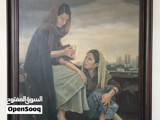 Hand-painted - beautiful and eye-catching oil painting