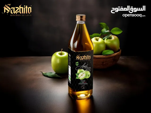 Nazhito premium natural vinegars apple Cider, date ,grape ,aged balsamic