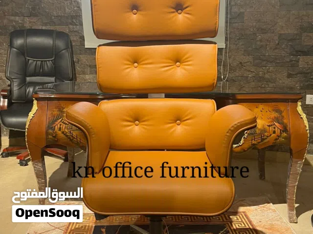كراسي جلد بتصميم احترافي وجودة عالية من شركه KN office furniture