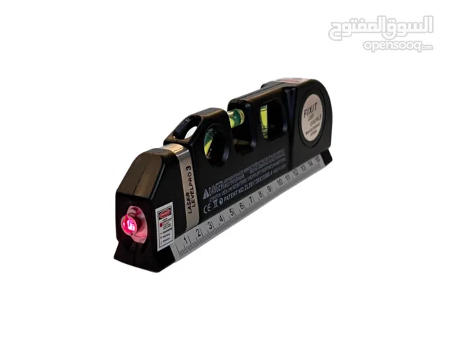 ليزر ليفل برو 3 المتعدد الاستخدامات (4 في 1)  أداة القياس المتكاملة التي تجمع بين دقة الليزر ومرونة