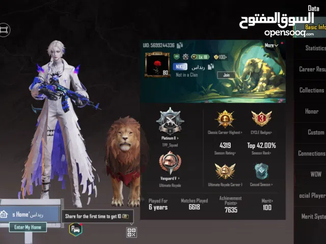 Pubg Accounts and Characters for Sale in Algeria