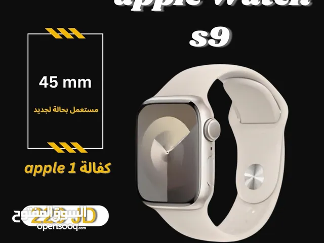 Apple watch s9 /45 Mm / بحالة لجديد