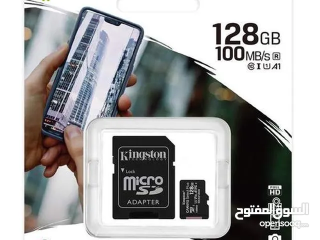 KINGSTON SDCARD MICRO 128 GB ميموري كارد كنجستون 128 جيجا