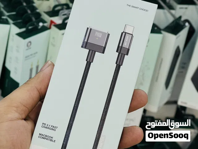 GREEN LION  MACBOOK COMPATIBLE  شاحن ماك بوك ابلUSB c TO MAGSAFE 3 140W