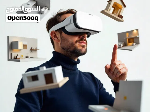 مصمم التسويق الإلكتروني الواقع الافتراضي الدعائي