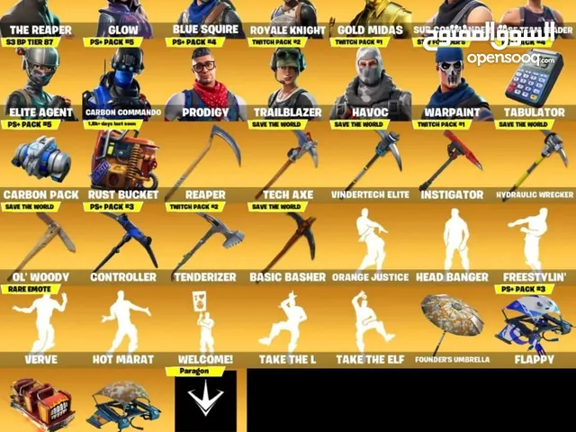 Fortnite Accounts and Characters for Sale in Al Dhahirah