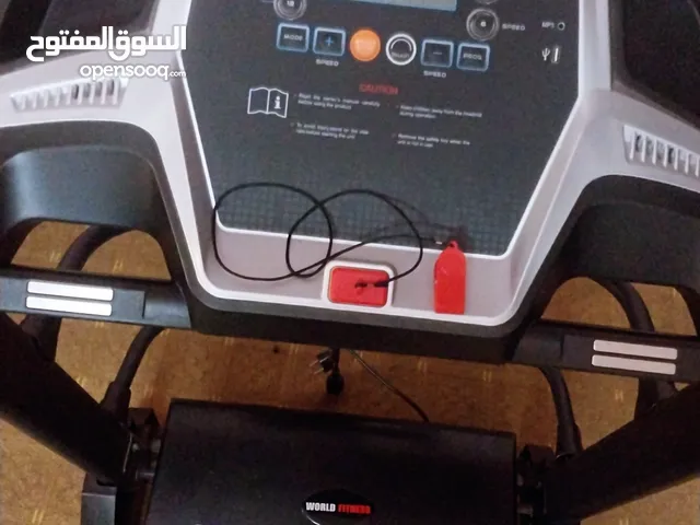 جهاز مشي كهربائي (Treadmill) شبه جديد للبيع – World Fitness