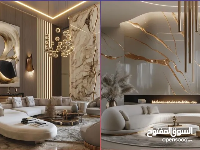 luxury interior Design Work in Abu Dhabi