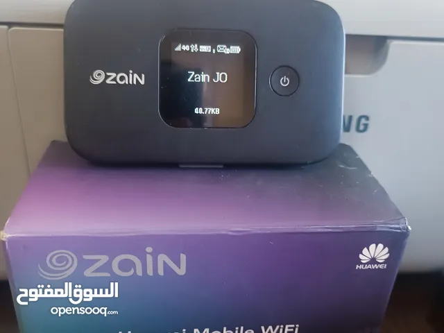 راوتر ماي فاي Zain متنقل 4G زين بطارية كبيرة 3000 امبير  السعر : 7