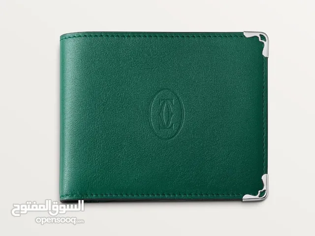 Cartier green wallet