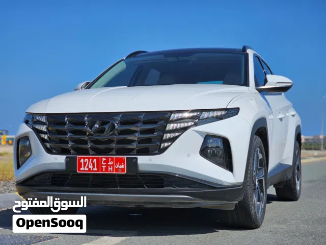 2024 Hyundai Tucson SUV for Rent - White Gasoline Automatic Daily Rental