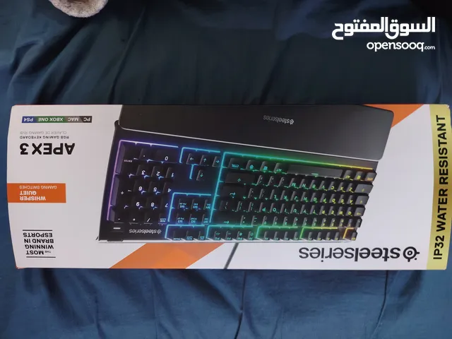 كيبورد SteelSeries Apex 3 RGB Gaming Keyboard من steelseries