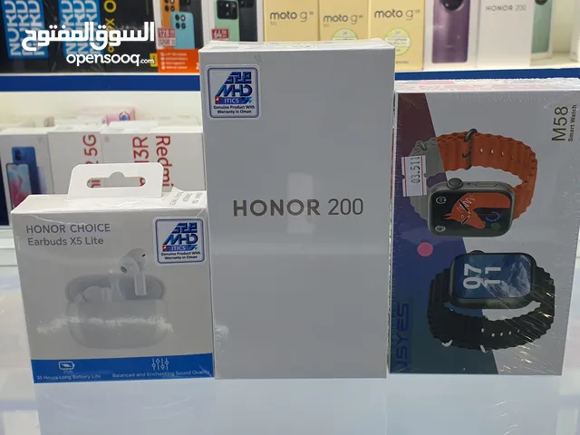 honor 200 Brend New  Big Offer watch and Bluetooth free