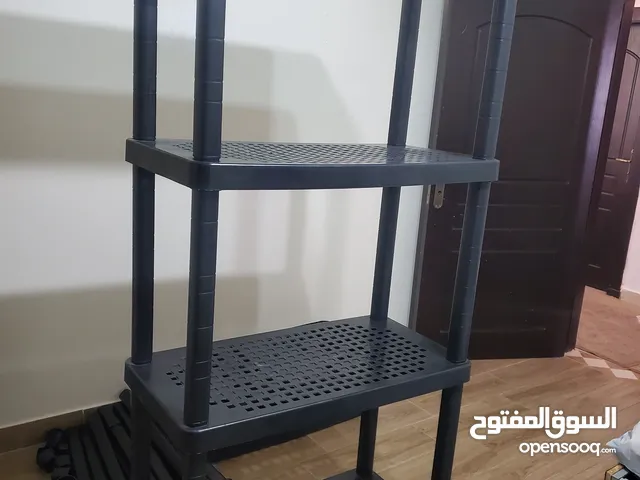 رفوف بلاستيك عدد 2 بسعر مغري