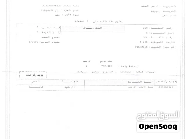 ارض للبيع في البويضه الشرقيه