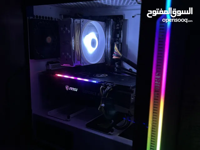 بيسي بمواصفات عالية بحالة ممتازة جدًا PC Gaming RTX3060  16GB RAM