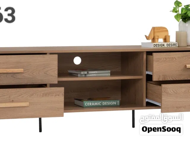 طاولة تلفاز ماليزيا موديل جديد حجم كبير